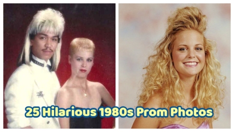 80s prom hair
