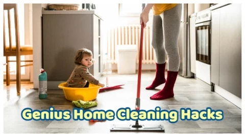 5 cleaning hacks for a spotless home