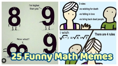 16 Math memes that make you laugh and then make you think