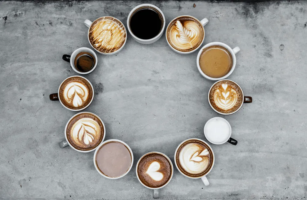 types of coffee