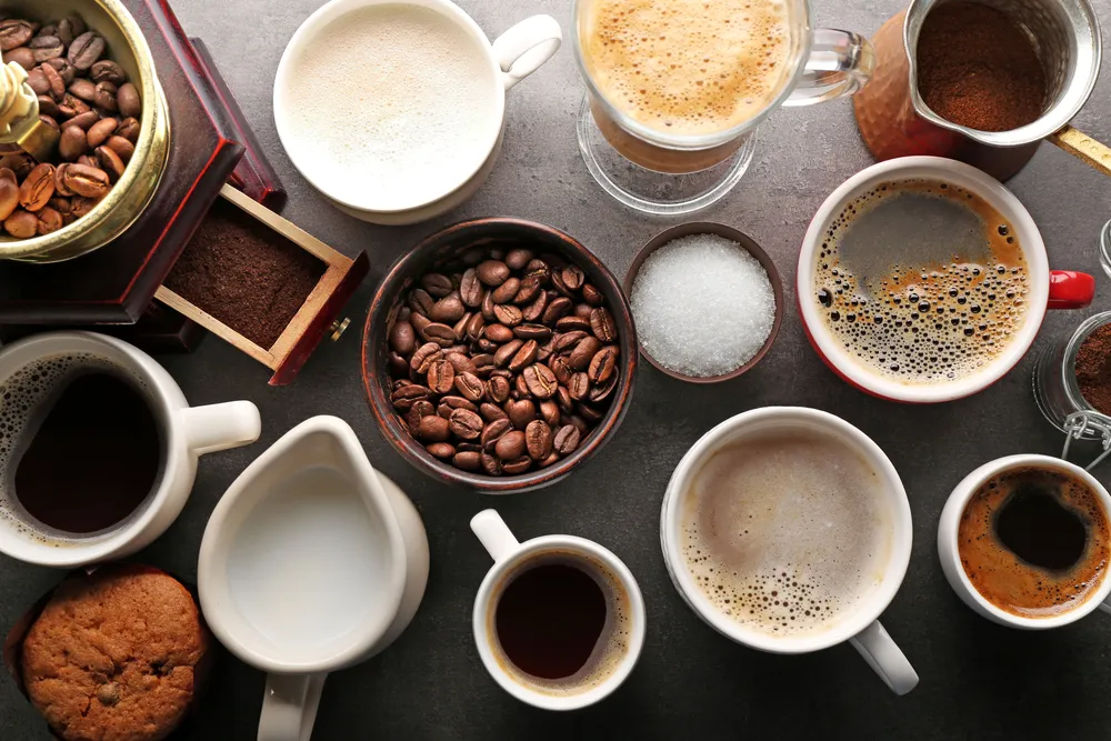 types of coffee