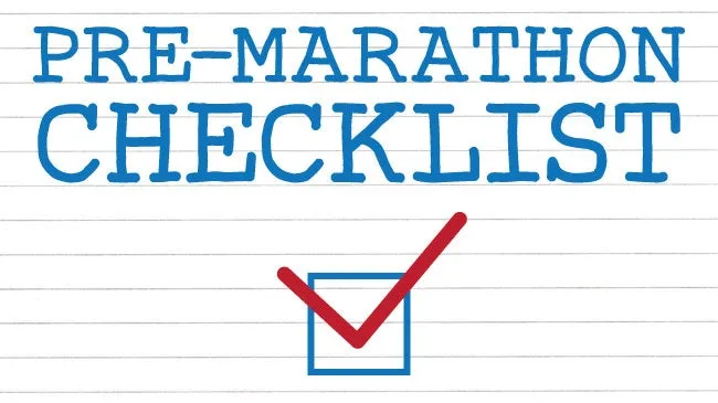 marathon tips