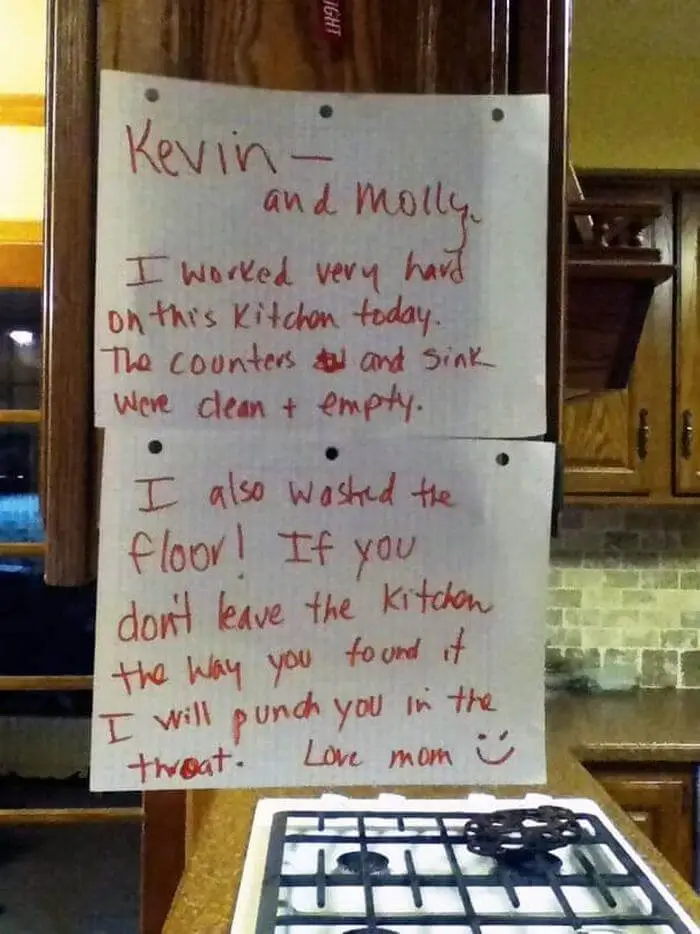 10+ Burst-Into-Laughter Parents Notes To Their Children