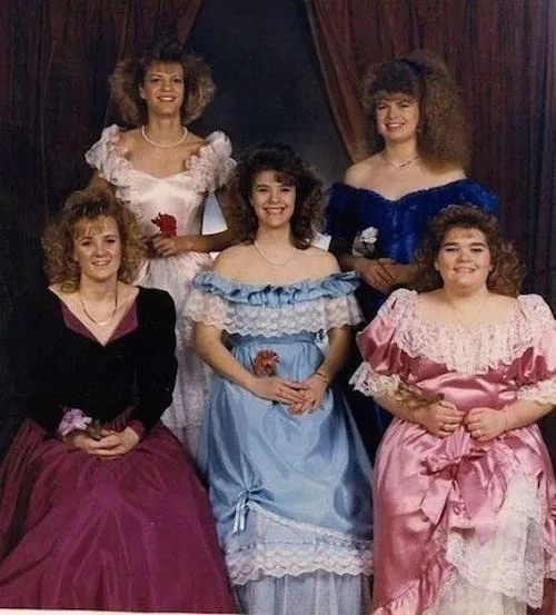 1980s Prom Photos
